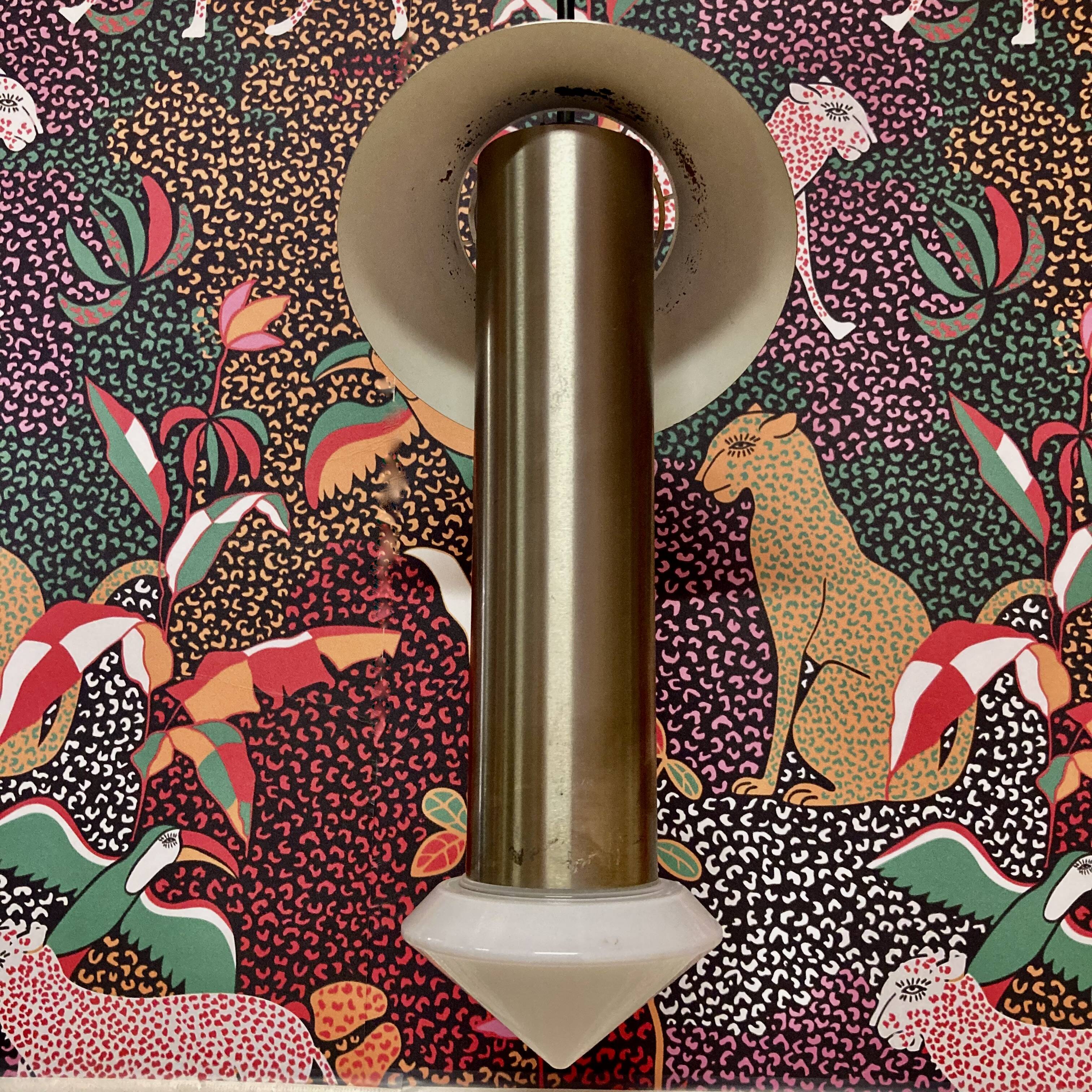 Pair of modular design wall lights from the 1960s.