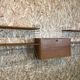 60's 70's oak string shelf module by Kajsa & Nils "Nisse" Strinning Sweden