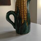 Vallauris pitcher of corn cobs 1960