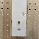 Paire d'appliques verre Design scandinave 1960.