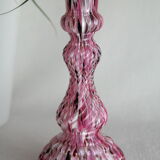Vase, Soliflore glass of Clichy Legras Rose early twentieth century