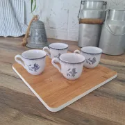 Blue coffee cup Niderviller 1970 - 1980