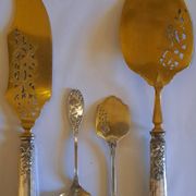 Service à glace en argent signé lefebvre fils aine