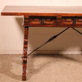 Spanish walnut console - 17th century