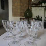 Rambouillet crystal glasses