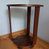 Art Deco tripod console pedestal table