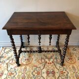 Office, writing table at the end of the 19th century