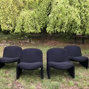 Alky chairs by Giancarlo Piretti, for Castelli