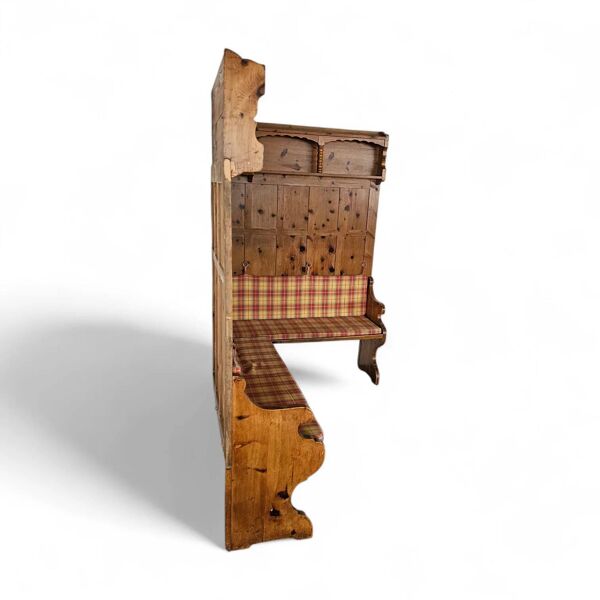 Panneaux d'angle et banc d'angle Tiroler des années 1950