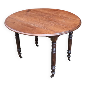 table ronde Louis philippe