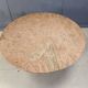 Vintage round granite dining table, 1970s