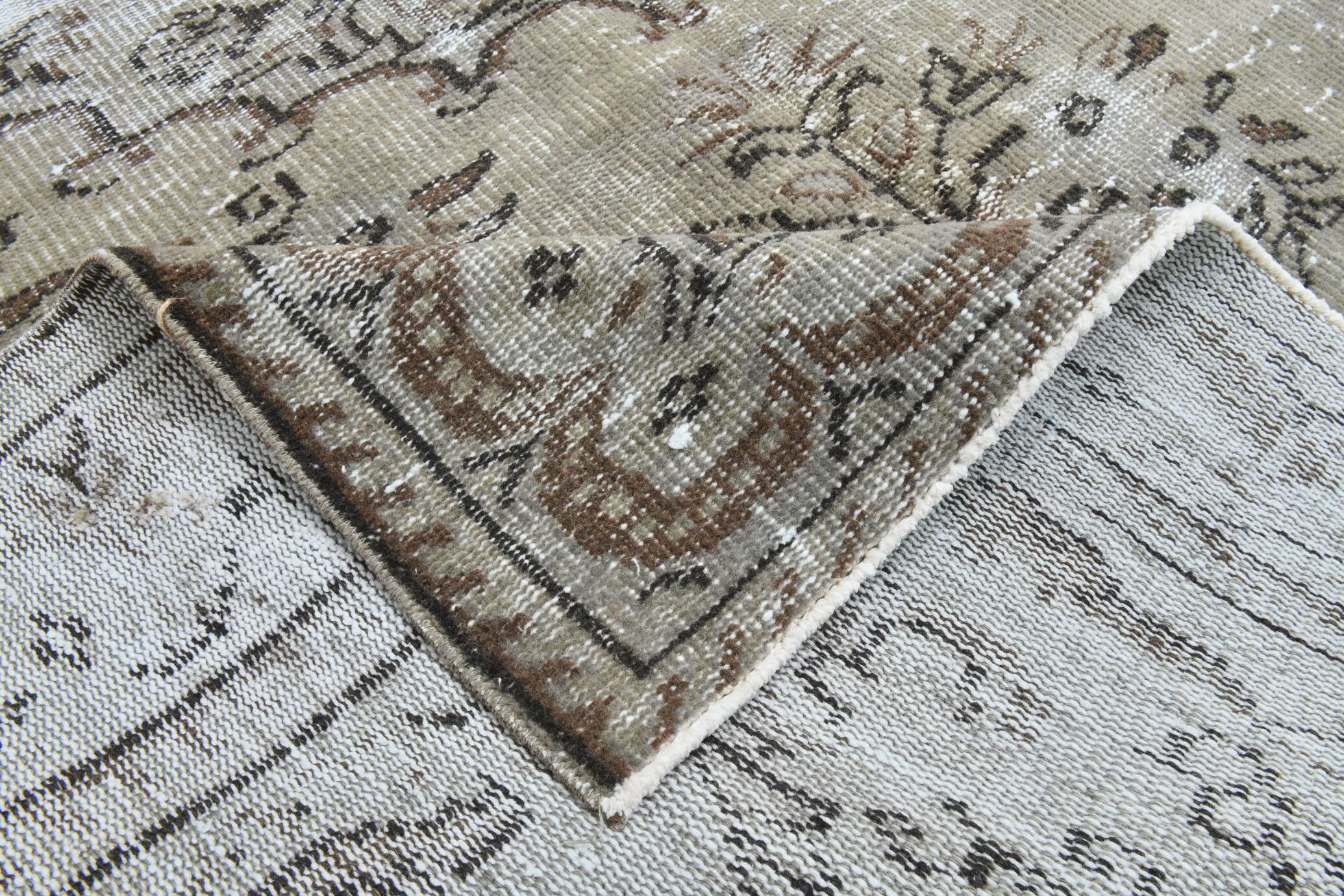 5x8 Handmade Oriental Vintage Rug,168x257Cm