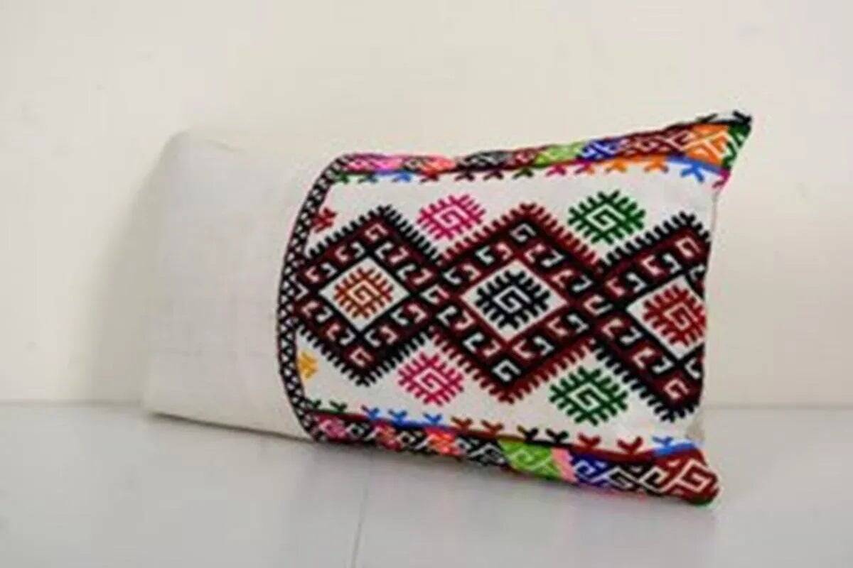 Vintage Turkish cushion cover 30x61 cm