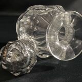 Large crystal perfume bottle by Baccarat, Malmaison model