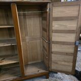 Vintage René Gabriel oak cabinet from the 60s