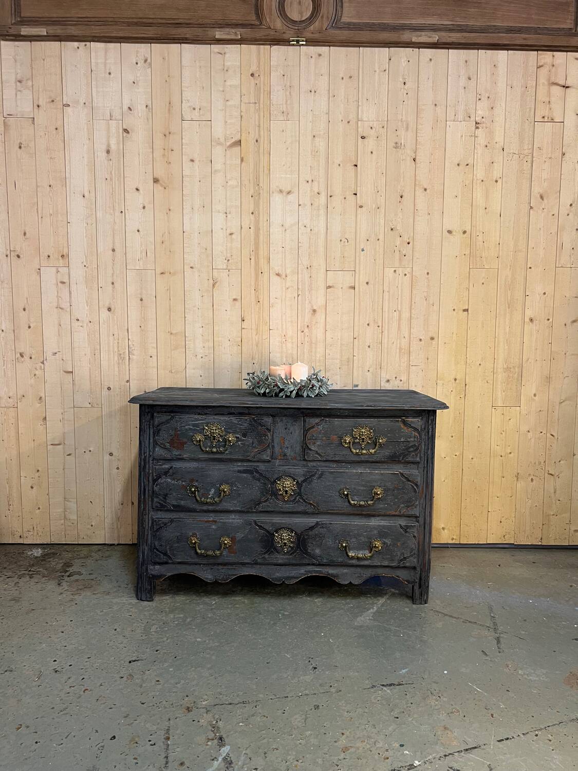 18th century patinated chest of drawers