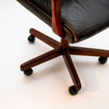Vintage leather office chair