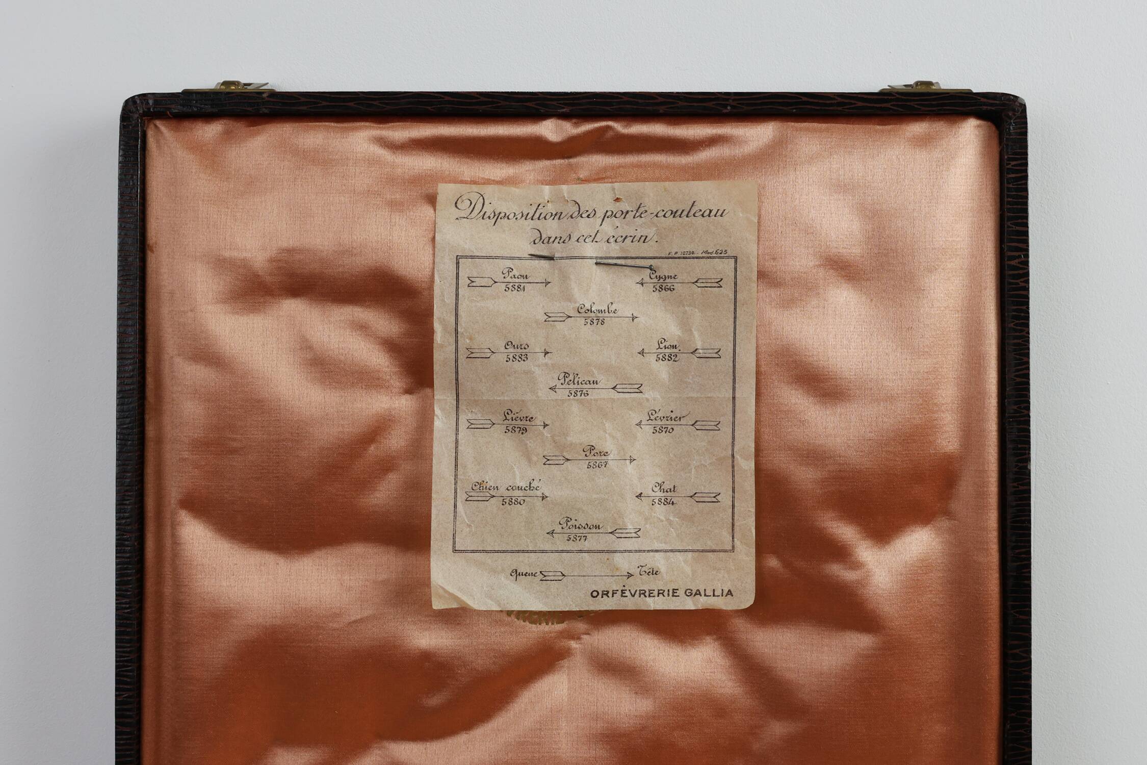 Complete Menagerie by Edouard Marcel Sandoz for Christofle Gallia, France