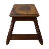 Walnut stool Louis XIII style nineteenth century