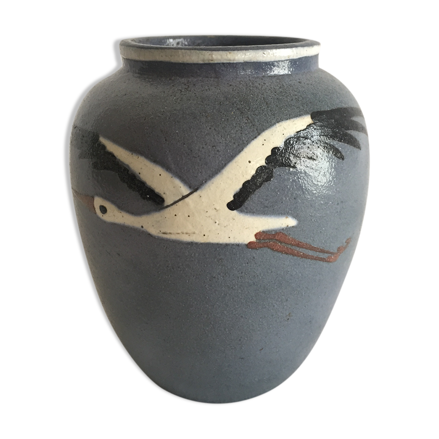 Art Deco vase Elchinger Jean Garillon