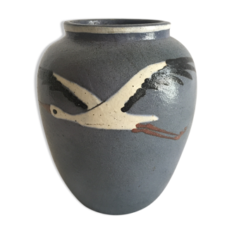 Art Deco vase Elchinger Jean Garillon