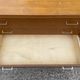 Vintage Mid-Century Scandinavian chest of drawers with tapered legs, 4 drawers, Oak, 1950s.
