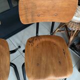 Vintage Mobilor school chair