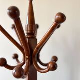 Wooden coat rack