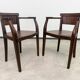 Set of 4 Art Deco armchairs