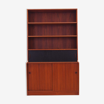 Teak bookcase, Danish design, 70's, production: Denmark