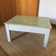 Solid wood coffee table with drawer