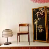 6 walnut chairs, Model 104, by Gianfranco Frattini for Cassina, Italy, 1960s.