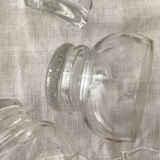 Set of 12 old small fine glasses