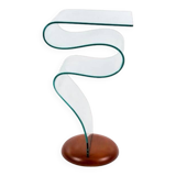 Thermoformed Glass Table in the style of Fontana Arte