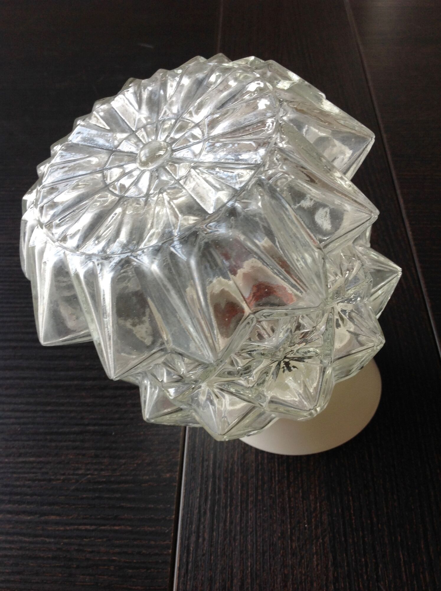Glass sconcee structured by RZB Leuchten 60/70