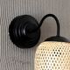 Bohemian Bamboo Sconce Lamp 16x19Cm