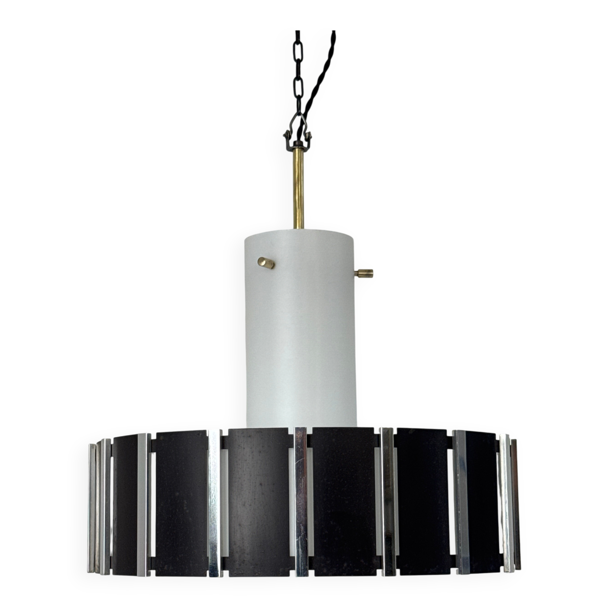 Vintage space age "wila" opaline suspension