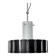 Vintage space age "wila" opaline suspension