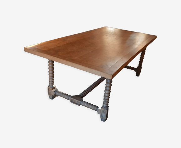 Table de ferme chêne