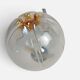 Space Age wall light in chrome and Murano glass by Mazzega – Years