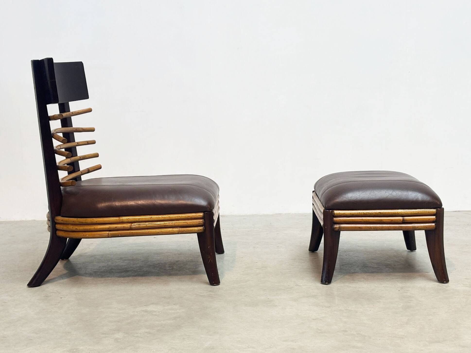 1970's Italian lounge chair inspired by Paolo Buffa