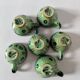 6 mini tasses HB Quimper vert vif