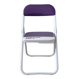 Seletti Purple Folding Chair