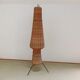 Vintage wicker mushroom lamppost