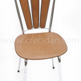 4 Soudexvinyl chairs