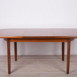 Table à manger ovale en teck du milieu du siècle d’Elliots of Newbury, années 1960