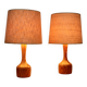 A pair of lamps, Germany 1960s.