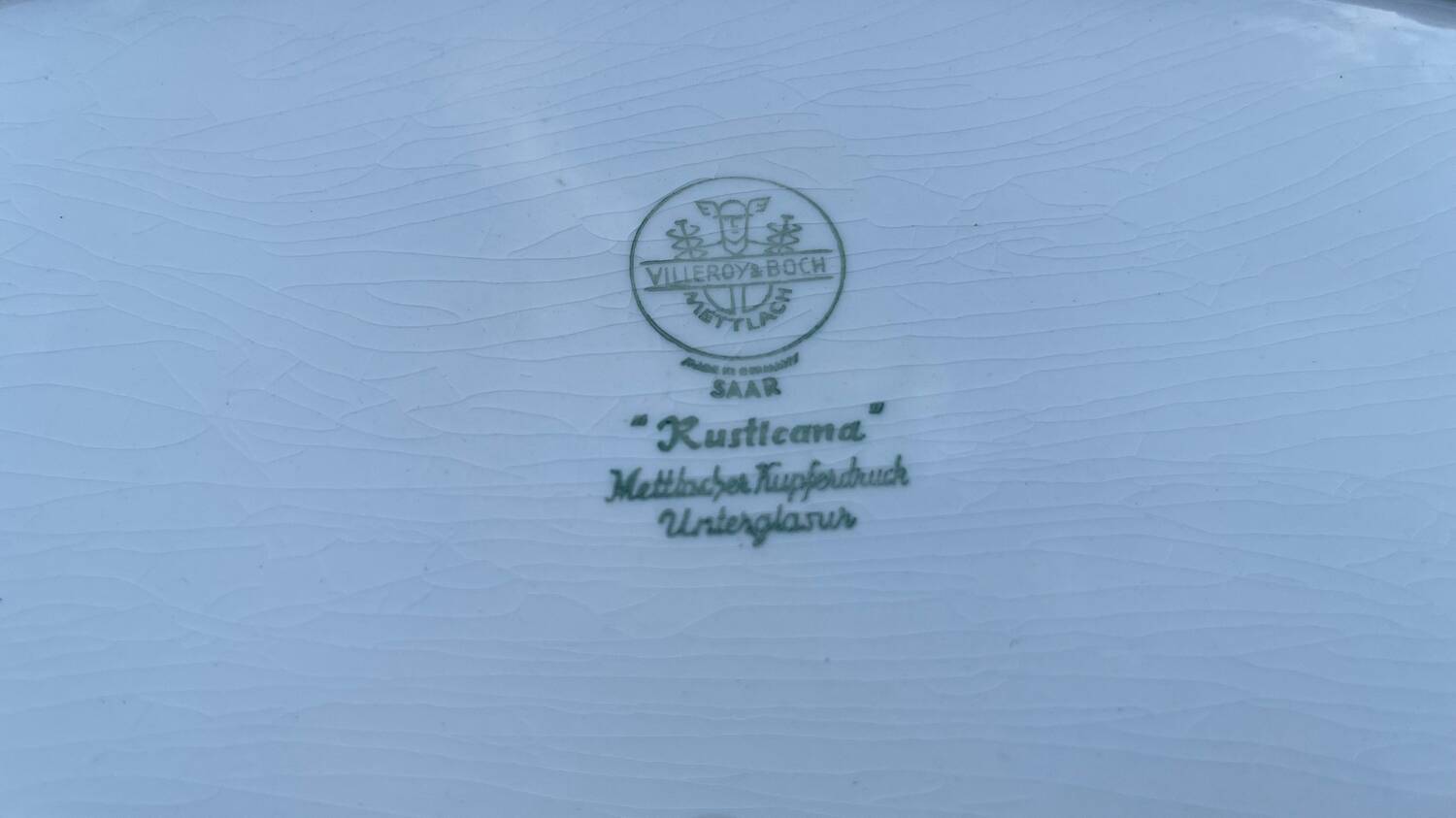 Hollow dish Villeroy and Boch 1960