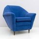 Pair of Ico Parisi MidCentury Modern Italian Armchairs for Ariberto Colombo