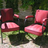 Red skai chairs 60s